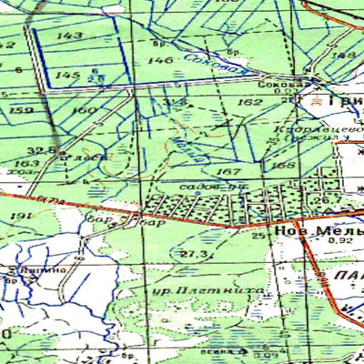 Avenza Systems Inc. Soviet Genshtab - o36-051 - Russia digital map