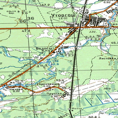 Avenza Systems Inc. Soviet Genshtab - o36-061--(1983) - Russia digital map