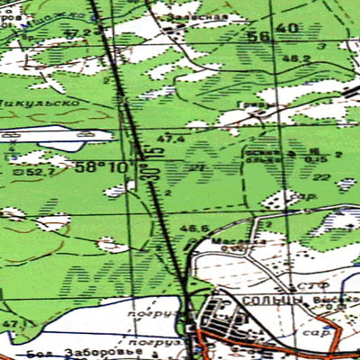 Avenza Systems Inc. Soviet Genshtab - o36-061 - Russia digital map