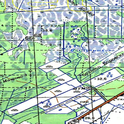 Avenza Systems Inc. Soviet Genshtab - o36-062 - Russia digital map