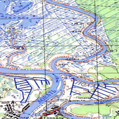 Avenza Systems Inc. Soviet Genshtab - o36-064 - Russia digital map