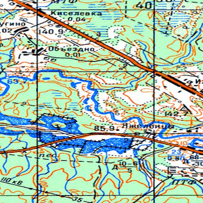 Avenza Systems Inc. Soviet Genshtab - o36-066 - Russia digital map