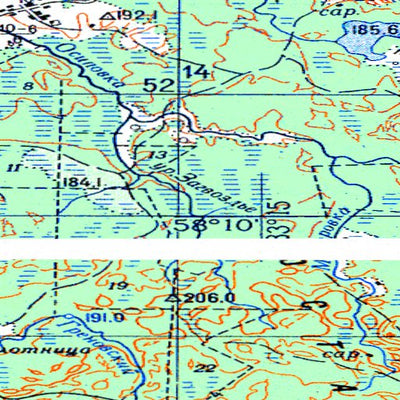 Avenza Systems Inc. Soviet Genshtab - o36-067 - Russia digital map