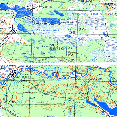 Avenza Systems Inc. Soviet Genshtab - o36-069 - Russia digital map