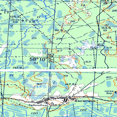 Avenza Systems Inc. Soviet Genshtab - o36-072 - Russia digital map