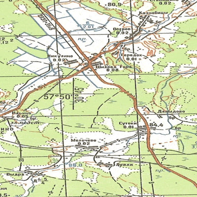 Avenza Systems Inc. Soviet Genshtab - o36-074--(1993) - Russia digital map