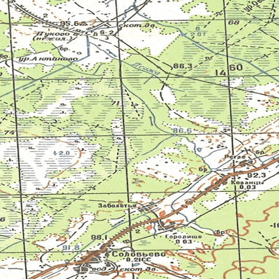Avenza Systems Inc. Soviet Genshtab - o36-074--(1993) - Russia digital map