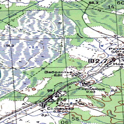Avenza Systems Inc. Soviet Genshtab - o36-074 - Russia digital map