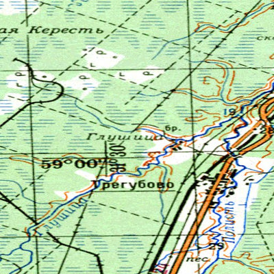 Avenza Systems Inc. Soviet Genshtab - o36-08 - Russia digital map