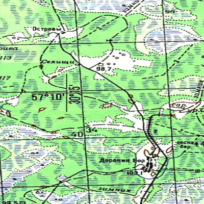 Avenza Systems Inc. Soviet Genshtab - o36-097 - Russia digital map