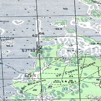 Avenza Systems Inc. Soviet Genshtab - o36-098 - Russia digital map