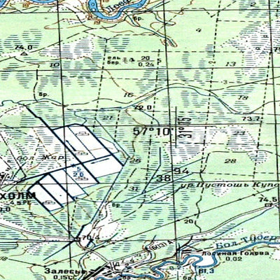 Avenza Systems Inc. Soviet Genshtab - o36-099 - Russia digital map