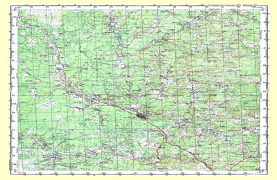 Avenza Systems Inc. Soviet Genshtab - o36-111 - Russia digital map