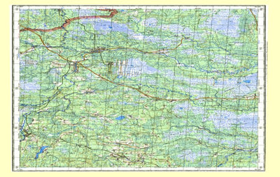 Avenza Systems Inc. Soviet Genshtab - o36-12 - Russia digital map