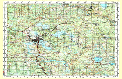 Avenza Systems Inc. Soviet Genshtab - o36-124 - Russia digital map