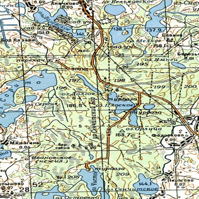 Avenza Systems Inc. Soviet Genshtab - o36-134 - Russia digital map