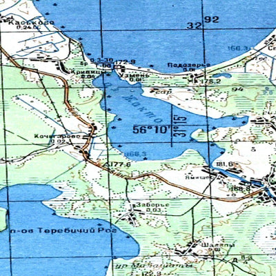 Avenza Systems Inc. Soviet Genshtab - o36-135 - Russia digital map
