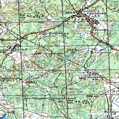 Avenza Systems Inc. Soviet Genshtab - o36-135 - Russia digital map