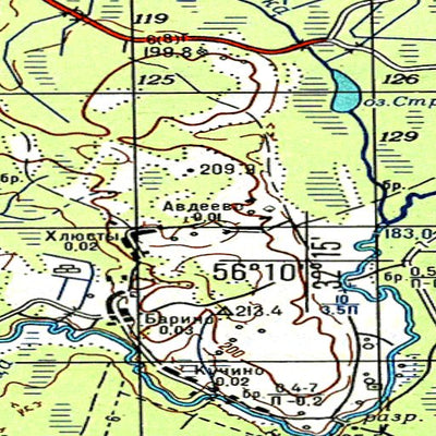 Avenza Systems Inc. Soviet Genshtab - o36-137--(1987) - Russia digital map