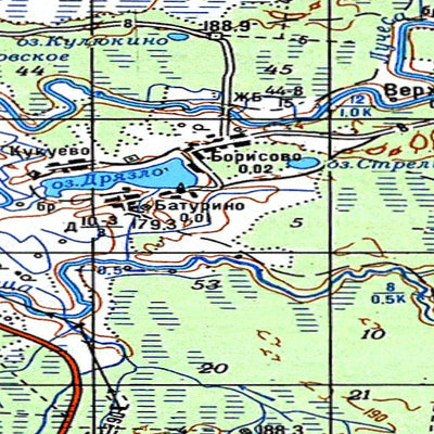 Avenza Systems Inc. Soviet Genshtab - o36-138--(1987) - Russia digital map