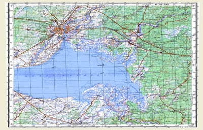 Avenza Systems Inc. Soviet Genshtab - o36-14 - Russia digital map