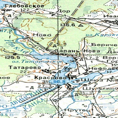 Avenza Systems Inc. Soviet Genshtab - o37-006 - Russia digital map