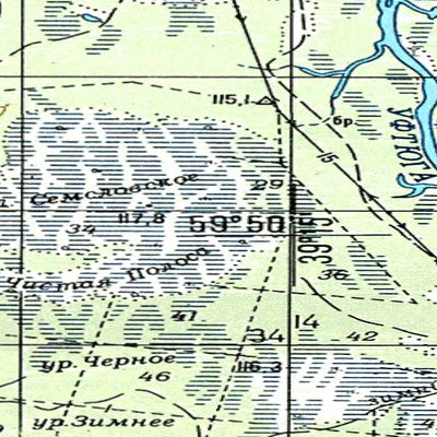 Avenza Systems Inc. Soviet Genshtab - o37-007 - Russia digital map