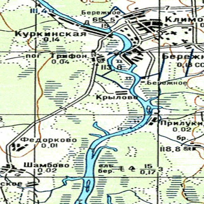 Avenza Systems Inc. Soviet Genshtab - o37-007 - Russia digital map