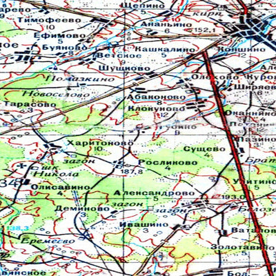 Avenza Systems Inc. Soviet Genshtab - o37-020 - Russia digital map