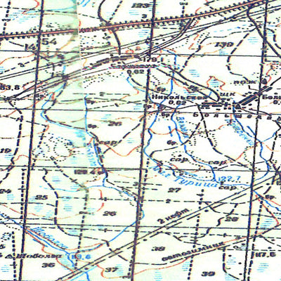 Avenza Systems Inc. Soviet Genshtab - o37-024 - Russia digital map