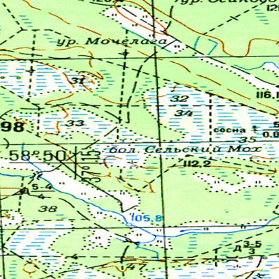 Avenza Systems Inc. Soviet Genshtab - o37-039 - Russia digital map