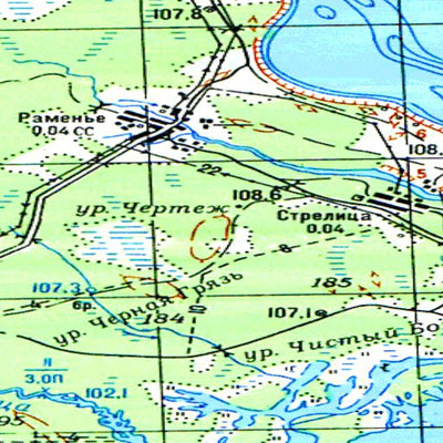Avenza Systems Inc. Soviet Genshtab - o37-039 - Russia digital map