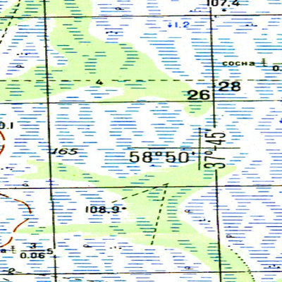 Avenza Systems Inc. Soviet Genshtab - o37-040 - Russia digital map