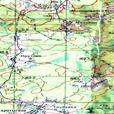 Avenza Systems Inc. Soviet Genshtab - o37-044 - Russia digital map