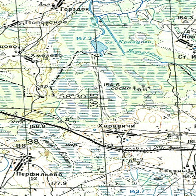 Avenza Systems Inc. Soviet Genshtab - o37-049 - Russia digital map
