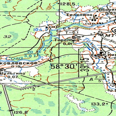 Avenza Systems Inc. Soviet Genshtab - o37-055--(1981) - Russia digital map