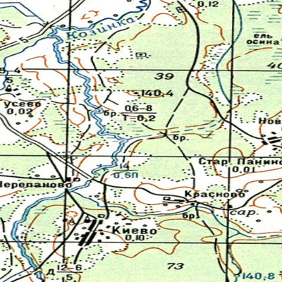 Avenza Systems Inc. Soviet Genshtab - o37-056 - Russia digital map