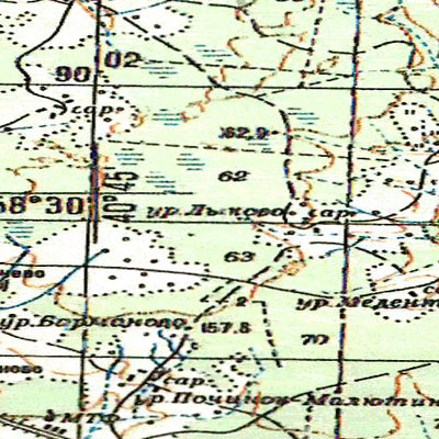 Avenza Systems Inc. Soviet Genshtab - o37-058 - Russia digital map