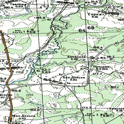 Avenza Systems Inc. Soviet Genshtab - o37-062 - Russia digital map