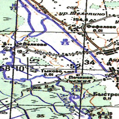 Avenza Systems Inc. Soviet Genshtab - o37-071 - Russia digital map