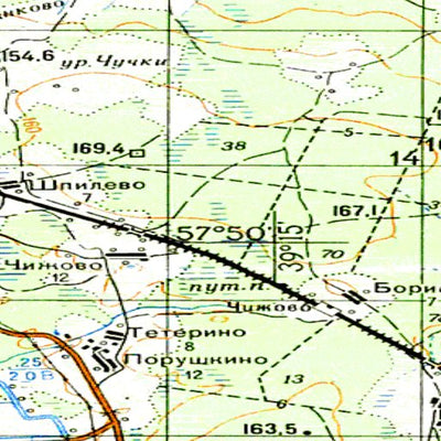 Avenza Systems Inc. Soviet Genshtab - o37-079 - Russia digital map