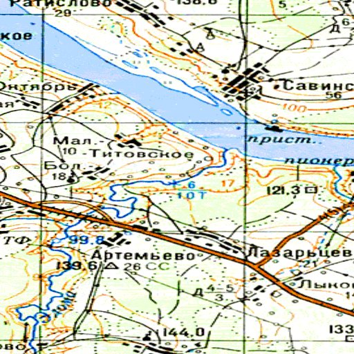 Soviet Genshtab - o37-079 - Russia Map by Avenza Systems Inc. | Avenza Maps