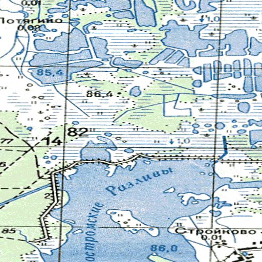 Soviet Genshtab - o37-081 - Russia Map by Avenza Systems Inc. | Avenza Maps