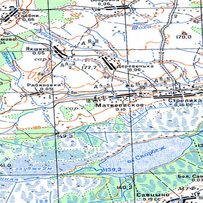 Avenza Systems Inc. Soviet Genshtab - o37-087 - Russia digital map