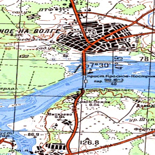 Soviet Genshtab - o37-095 - Russia Map by Avenza Systems Inc. | Avenza Maps