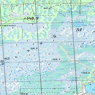 Avenza Systems Inc. Soviet Genshtab - o37-097 - Russia digital map