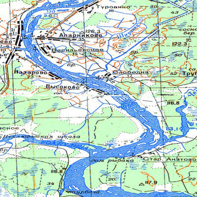 Avenza Systems Inc. Soviet Genshtab - o37-099 - Russia digital map