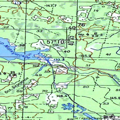 Avenza Systems Inc. Soviet Genshtab - o37-105 - Russia digital map