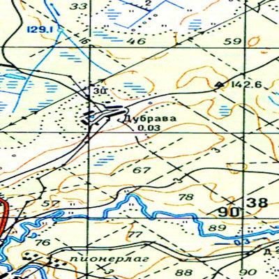 Avenza Systems Inc. Soviet Genshtab - o37-116 - Russia digital map