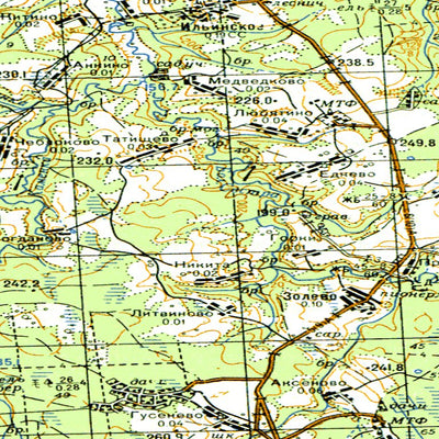 Avenza Systems Inc. Soviet Genshtab - o37-133 - Russia digital map